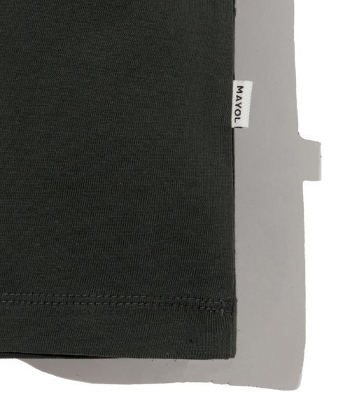 MAYOL(マイヨール)の「テレフォン グラフィック 半袖 ユニセックス Tシャツ_チャコール(Tシャツ/カットソー・メンズ・その他・LARGE/MEDIUM/X-LARGE)」の5枚目の写真