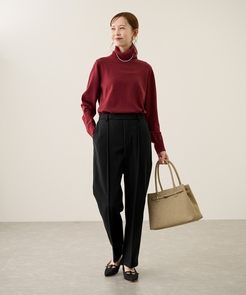 ROPE' PICNIC（ロペピクニック）の「裏起毛ストレートパンツ（その他パンツ・レディース・ダークブラウン/グレー/ブラック・S/M/L）」の20枚目の写真