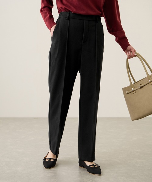 ROPE' PICNIC（ロペピクニック）の「裏起毛ストレートパンツ（その他パンツ・レディース・ダークブラウン/グレー/ブラック・S/M/L）」の18枚目の写真