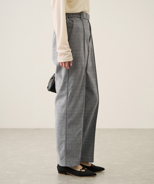 ROPE' PICNIC（ロペピクニック）の「裏起毛ストレートパンツ（その他パンツ・レディース・ダークブラウン/グレー/ブラック・S/M/L）」の11枚目の写真