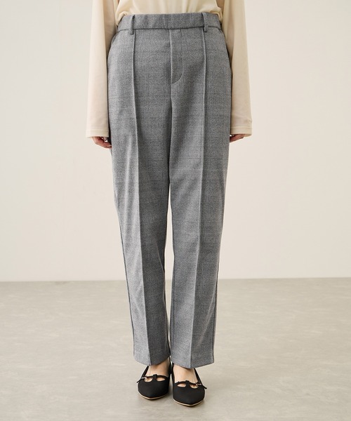 ROPE' PICNIC（ロペピクニック）の「裏起毛ストレートパンツ（その他パンツ・レディース・ダークブラウン/グレー/ブラック・S/M/L）」の4枚目の写真