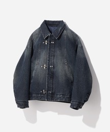 HARE | ナカワタファイヤーマンバックルデニムブルゾン(HARE)(ブルゾン)