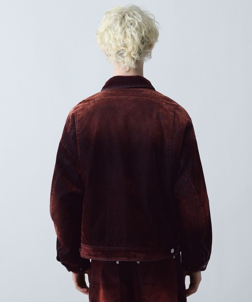 セール】ナカワタファイヤーマンバックルデニムブルゾン(HARE