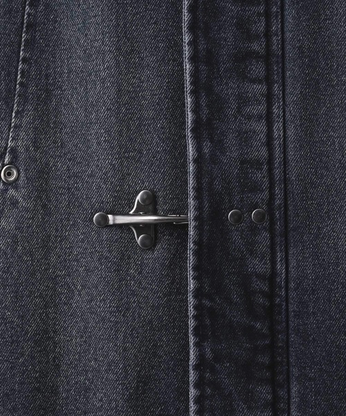 ナカワタファイヤーマンバックルデニムブルゾン(HARE)（ブルゾン