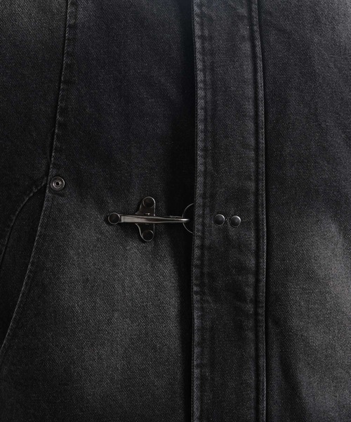 セール】ナカワタファイヤーマンバックルデニムブルゾン(HARE