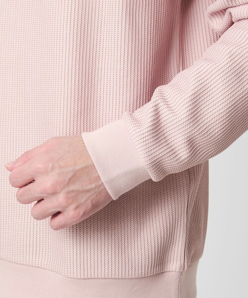 green label relaxing（グリーンレーベルリラクシング）の「クリア ラッセル 長袖 ポロシャツ（ポロシャツ・メンズ・ブラック/ライトピンク/ブラウン・S/M/L/XL）」の15枚目の写真