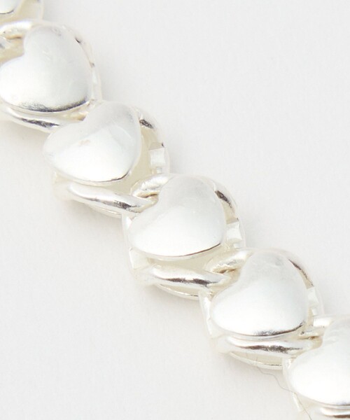 in mood（インムード）の「＜in mood＞CLIP HEART ネックレス（ネックレス・レディース・シルバー・FREE）」の2枚目の写真