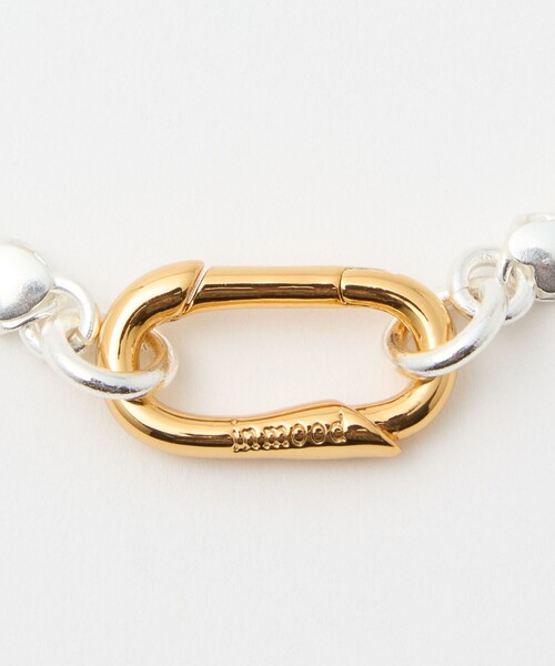 in mood（インムード）の「＜in mood＞CLIP HEART ネックレス（ネックレス・レディース・シルバー・FREE）」の3枚目の写真