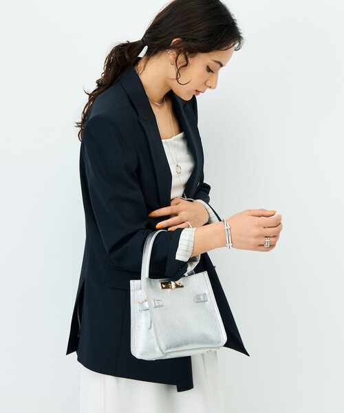 NOLLEY’S Sophi（ノーリーズソフィ）の「45th limited editionトロピカルウールダブルジャケット（テーラードジャケット・レディース・ネイビー・38/36）」の11枚目の写真