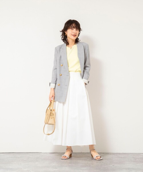 美品 AURALEE ウールトロピカル ジャケット ダブル テーラード AURALEE -Tropical Wool Double Breasted Jacket, Slacks- | twelve blog