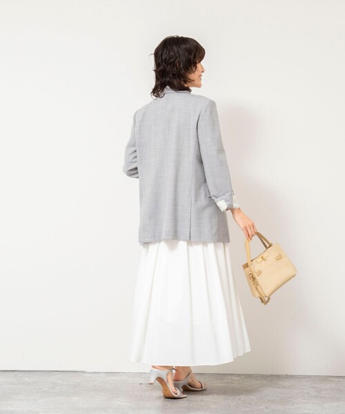 NOLLEY’S Sophi（ノーリーズソフィ）の「45th limited editionトロピカルウールダブルジャケット（テーラードジャケット・レディース・ネイビー・38/36）」の5枚目の写真