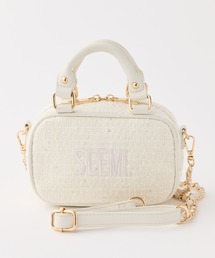 Seemi. byNICECLAUP | 【Seemi.】ツイードミニショルダーバッグ(ショルダーバッグ)