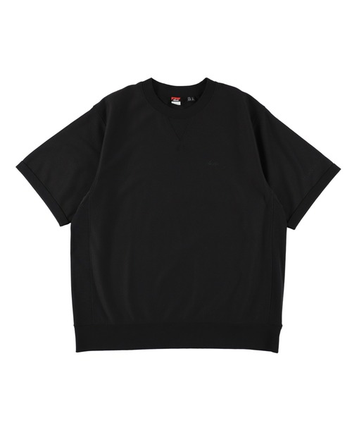 NANGA(ナンガ)の「DRY MIX S/S SWEAT SHIRT/ドライミックス ショートスリーブ スウェットシャツ(スウェット・メンズ・グレー/ブラック・L/M/XL/S)」の1枚目の写真