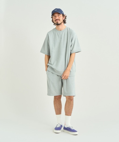 NANGA(ナンガ)の「DRY MIX S/S SWEAT SHIRT/ドライミックス ショートスリーブ スウェットシャツ(スウェット・メンズ・グレー/ブラック・L/M/XL/S)」の20枚目の写真