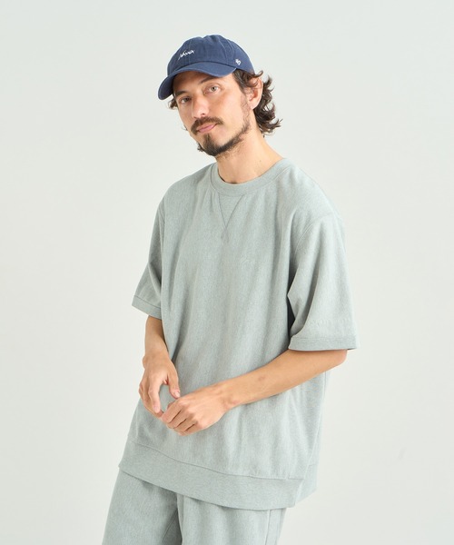 NANGA(ナンガ)の「DRY MIX S/S SWEAT SHIRT/ドライミックス ショートスリーブ スウェットシャツ(スウェット・メンズ・グレー/ブラック・L/M/XL/S)」の21枚目の写真
