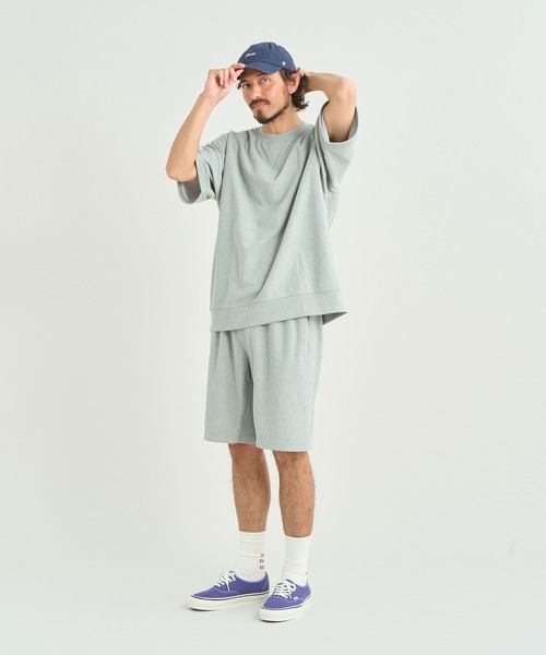 NANGA(ナンガ)の「DRY MIX S/S SWEAT SHIRT/ドライミックス ショートスリーブ スウェットシャツ(スウェット・メンズ・グレー/ブラック・L/M/XL/S)」の8枚目の写真