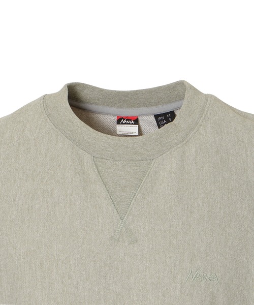 NANGA(ナンガ)の「DRY MIX S/S SWEAT SHIRT/ドライミックス ショートスリーブ スウェットシャツ(スウェット・メンズ・グレー/ブラック・L/M/XL/S)」の12枚目の写真