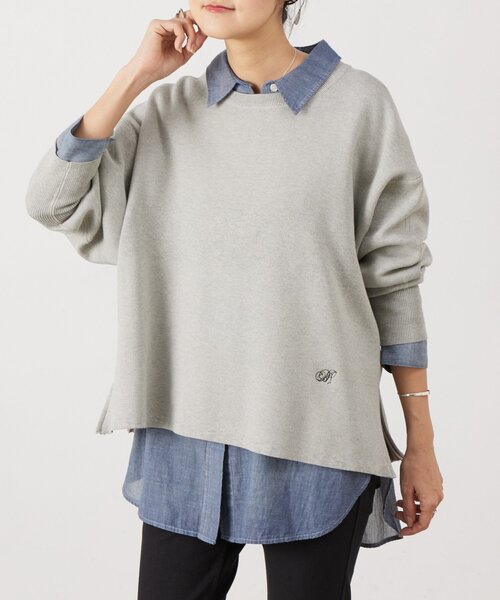 BAイニシャルサイドZIPニット（ニット/セーター）｜BEARDSLEY