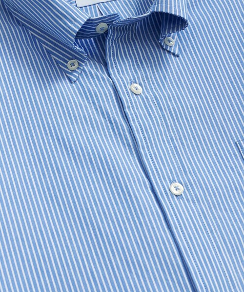 BROOKS BROTHERS(ブルックスブラザーズ)の「コットンポプリン シーズナルパターン フライデーシャツ(シャツ/ブラウス・メンズ・ピンク/ストライプ・SMALL/MEDIUM/LARGE/X-LARGE)」の5枚目の写真