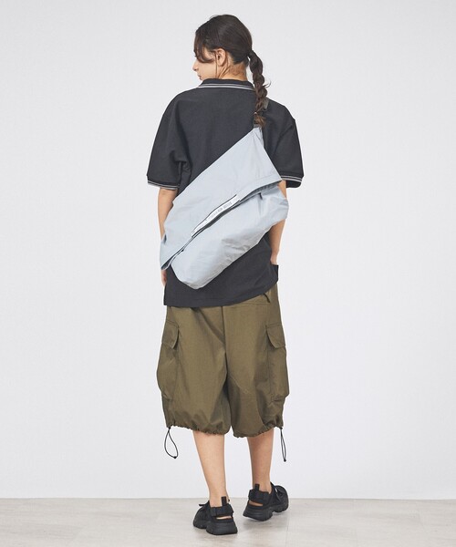WEEKEND(ER)(ウィークエンダー)の「【WEEKEND(ER)/ウィークエンダー】LW PACKABLE SHOULDER/ライトウェイトパッカブルショルダー/ユニセックス/【WEB限定】(バックパック/リュック・メンズ・ライトグレー/ネイビー/ブラック・フリー)」の4枚目の写真