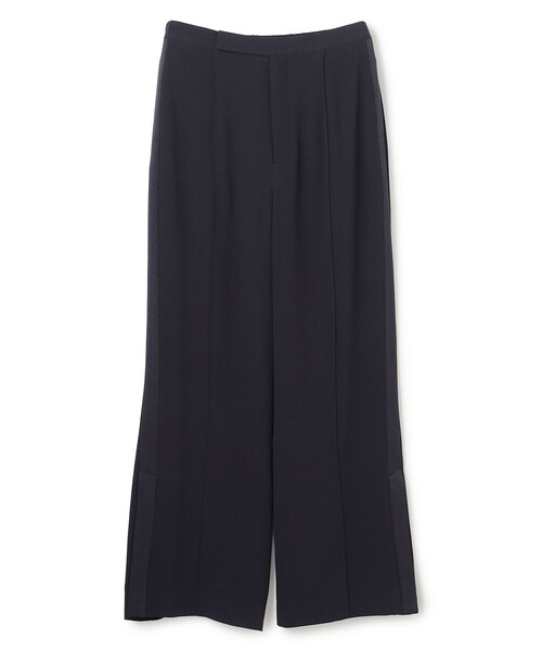 uncrave(アンクレイヴ)の「バックサテンジョーゼット フレアパンツ(その他パンツ・レディース・ブラック系/ネイビー系/ベージュ系・0/1/2)」の6枚目の写真