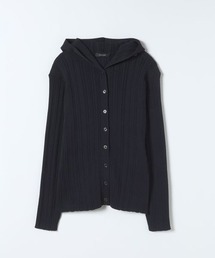 JEANASIS | 12Gランダムリブフーディ/650172(カーディガン/ボレロ)