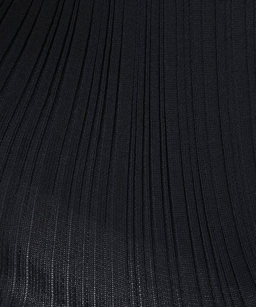 JEANASIS(ジーナシス)の「12Gランダムリブフーディ/650172(カーディガン/ボレロ・レディース・ブラック系その他/ブルー系その他/レッド系その他・FREE)」の10枚目の写真