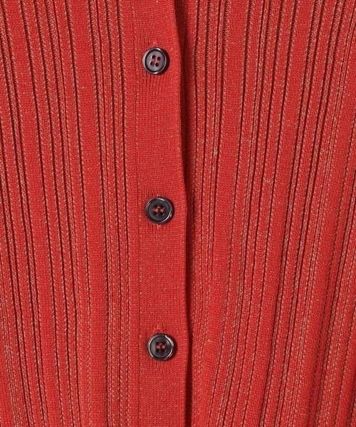 JEANASIS(ジーナシス)の「12Gランダムリブフーディ/650172(カーディガン/ボレロ・レディース・ブラック系その他/ブルー系その他/レッド系その他・FREE)」の13枚目の写真