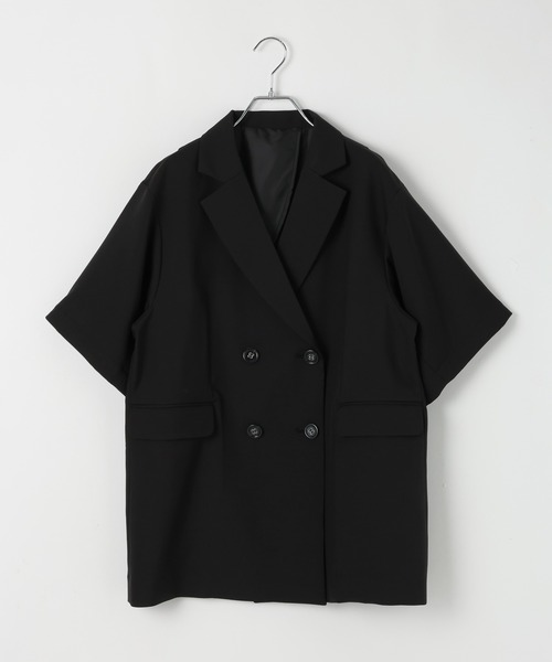 PAGEBOY（ページボーイ）の「【紫外線カット/接触冷感/イージーケア/セットアップ対応】バスケット2WAYジャケット（テーラードジャケット・レディース・ベージュ/グレー/ブラック・SMALL/MEDIUM）」の17枚目の写真