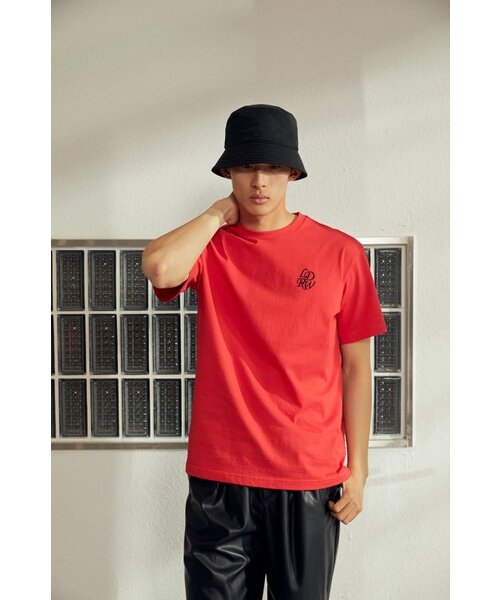 LEADRAW(リドロウ)の「ニューロゴ 半袖Tシャツ _ レッド(Tシャツ/カットソー・メンズ・その他・M/L/XL/XXL)」の4枚目の写真