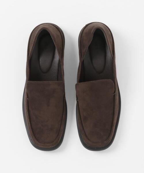 KBF（ケイビーエフ）の「スクエアトゥスライドローファー（ローファー・レディース・ダークブラウン/ベージュ・37/38/36）」の19枚目の写真