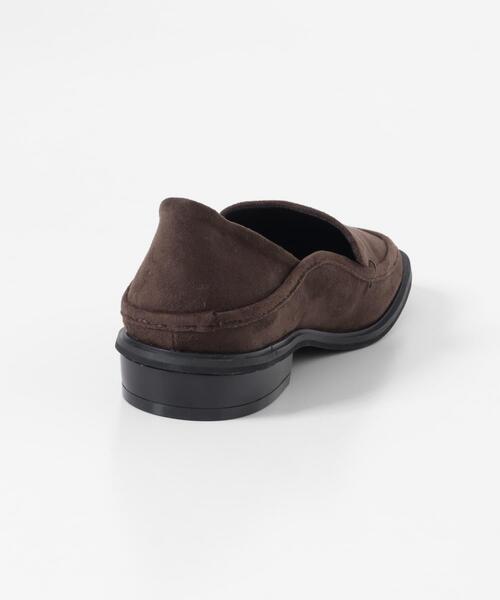 KBF（ケイビーエフ）の「スクエアトゥスライドローファー（ローファー・レディース・ダークブラウン/ベージュ・37/38/36）」の20枚目の写真