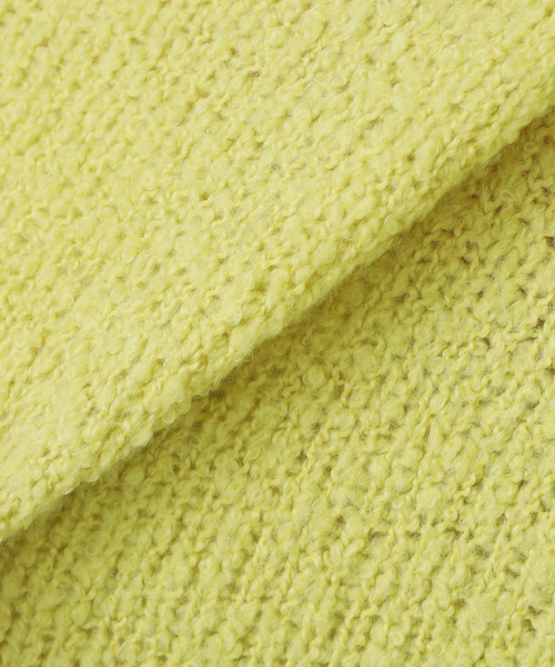 La TOTALITE（ラトータリテ）の「【洗える】ローゲージブークレプルオーバー（ニット/セーター・レディース・ピンク系その他/ホワイト/イエロー・FREE）」の19枚目の写真