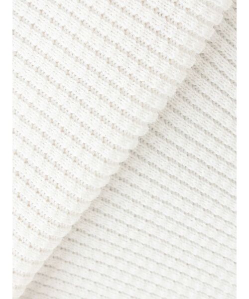 LAGUNAMOON（ラグナムーン）の「バイカラーサイドラインレースニットセットアップ（ワンピース・レディース・ホワイト/ブラック/ブルー・MEDIUM/SMALL）」の9枚目の写真