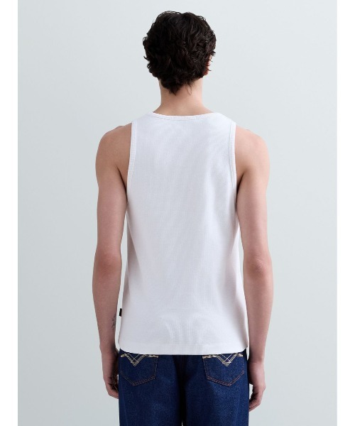 REPLAY（リプレイ）の「リブニットタンクトップ（タンクトップ・メンズ・ブラック/ホワイト・X-LARGE/MEDIUM/SMALL/LARGE）」の5枚目の写真