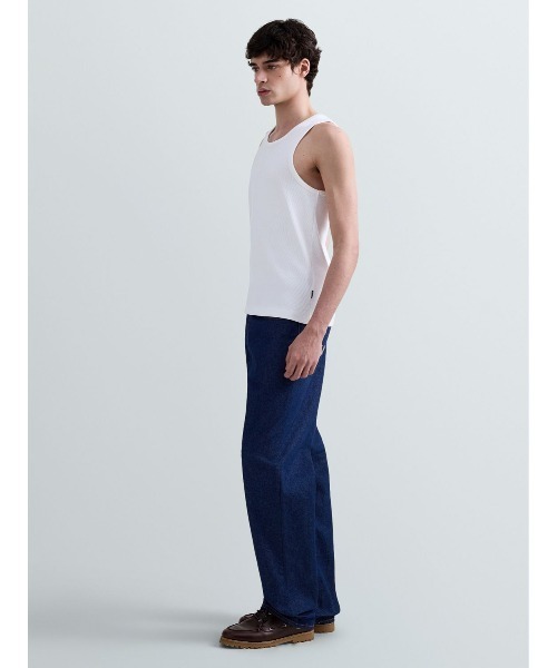 REPLAY（リプレイ）の「リブニットタンクトップ（タンクトップ・メンズ・ブラック/ホワイト・X-LARGE/MEDIUM/SMALL/LARGE）」の4枚目の写真