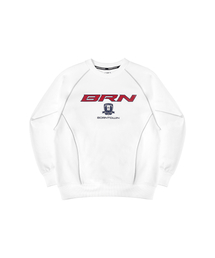 BORN TO WIN（ボーントゥウィン）の「BRN SILVER LINE JERSEY SWEATSHIRTS [IVORY]（スウェット）」