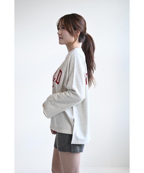 HEART MARKET(ハートマーケット)の「ゆったりBigプリントプルオーバー(Tシャツ/カットソー・レディース・マスタード/ブラック/アイボリー・FREE)」の5枚目の写真