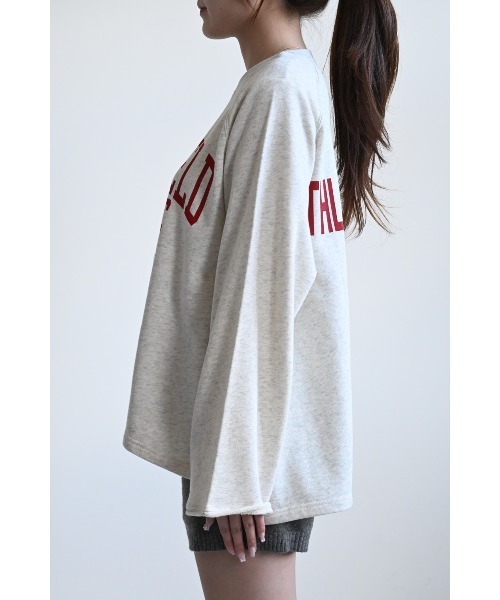 HEART MARKET(ハートマーケット)の「ゆったりBigプリントプルオーバー(Tシャツ/カットソー・レディース・マスタード/ブラック/アイボリー・FREE)」の15枚目の写真