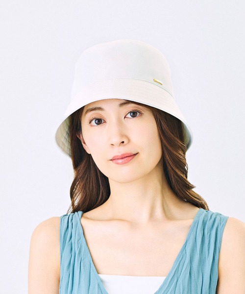 CA4LA(カシラ)の「BKH.ST(ハット・レディース・ブルー/ホワイト/ブラック・ONESIZE)」の4枚目の写真