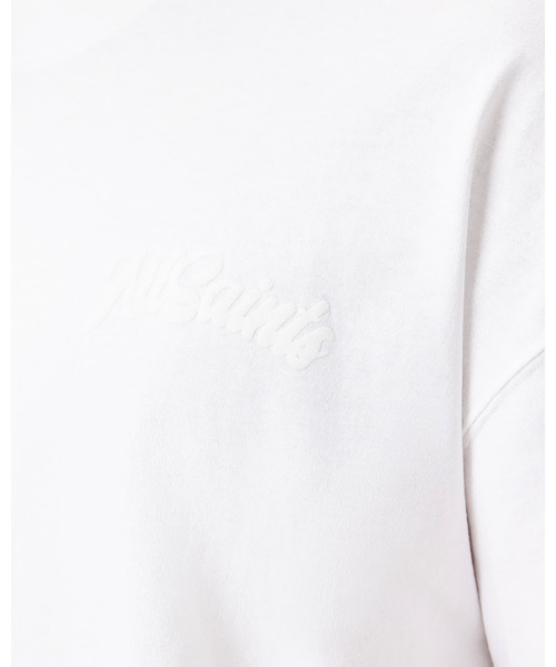 ALLSAINTS（オールセインツ）の「ODYSSEY SHORT SLEEVE CREW T-SHIRT | ODYSSEY 半袖 クルー Tシャツ（Tシャツ/カットソー・メンズ・ホワイト・XS/M/L/XL/S）」の7枚目の写真