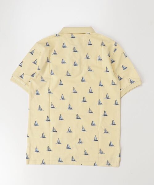 POLO RALPH LAUREN CHILDRENSWEAR(ポロ ラルフ ローレン チルドレンズウェア)の「セールボートプリント コットン メッシュ ポロシャツ(ポロシャツ・キッズ・マルチ・L)」の2枚目の写真