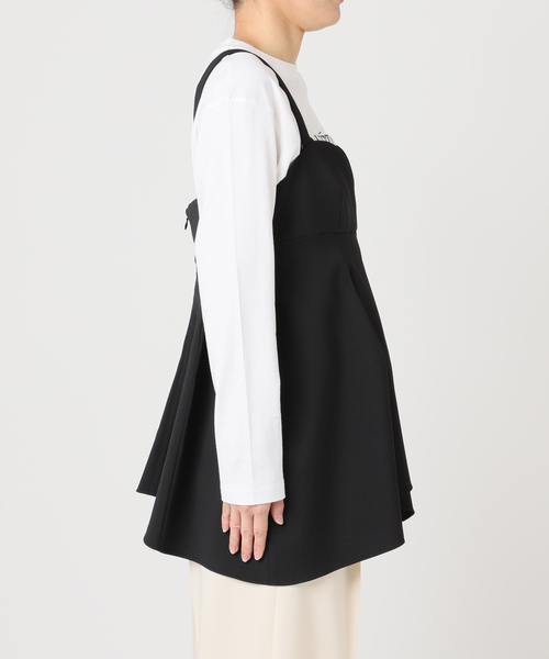 HARDY NOIR(アルディーノアール)の「《追加2》ダブルクロスビスチェ(シャツ/ブラウス・レディース・ブラック・FREE)」の9枚目の写真