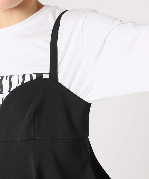 HARDY NOIR(アルディーノアール)の「《追加2》ダブルクロスビスチェ(シャツ/ブラウス・レディース・ブラック・FREE)」の10枚目の写真