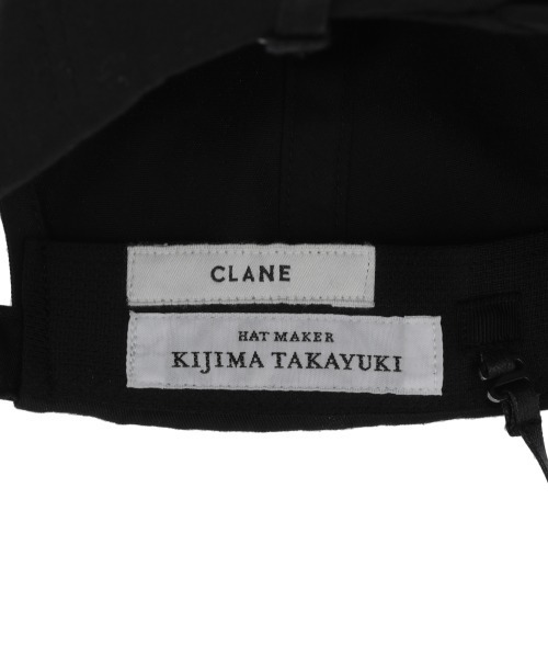 CLANE（クラネ）の「KIJIMA TAKAYUKI×CLANE DETACHABLE STRAP 6PANEL CAP（キャップ・レディース・ブラック・0）」の7枚目の写真
