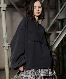 ERAR（エラー）の「【ERAR】オーバーサイズ配色クルーネックゲームデザインスウェット（スウェット）」