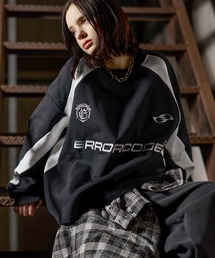 ERAR | 【ERAR】オーバーサイズ配色クルーネックゲームデザインスウェット(スウェット)