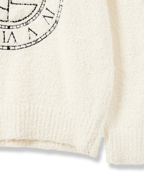 IDWS(アイドンワナセル)の「Time Logo Boucle Knit Ivory(ニット/セーター・レディース・その他・2/0)」の2枚目の写真
