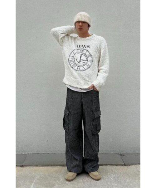 IDWS(アイドンワナセル)の「Time Logo Boucle Knit Ivory(ニット/セーター・レディース・その他・2/0)」の8枚目の写真
