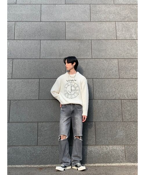IDWS(アイドンワナセル)の「Time Logo Boucle Knit Ivory(ニット/セーター・レディース・その他・2/0)」の16枚目の写真